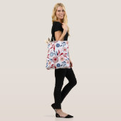 Rosa Rosen Tasche (Am Model)