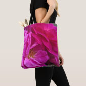 Rosa Rosen Tasche (Von Nahem)