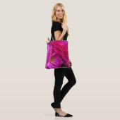 Rosa Rosen Tasche (Am Model)
