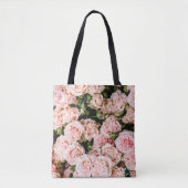 Rosa Rosen Tasche (Vorderseite)