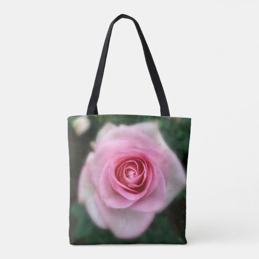 Rosa Rosen-Tasche Tasche (Rückseite)