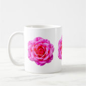 Rosa Rosen Tasse (Links)