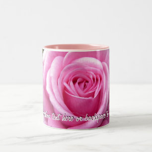 Rosa Rosen Tasse Kaffee Cup Personalisierte Rose D