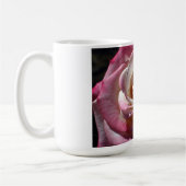 Rosa Rosen-Tasse Kaffeetasse (Links)
