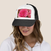 Rosa Rosen Truckerkappe (Beispiel)