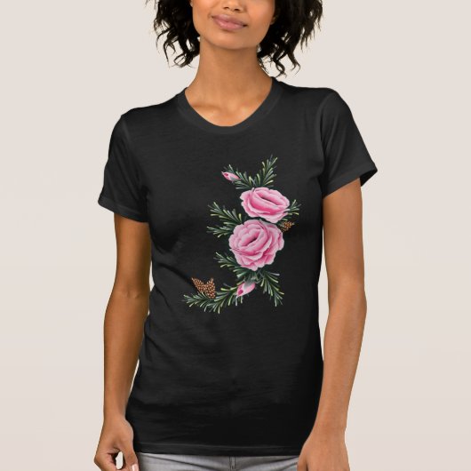 ROSA ROSEN u. KIEFER durch SHARON SHARPE T-Shirt (Vorderseite)