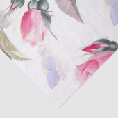 Rosa Rosen-und Seidenpapier (Detail)