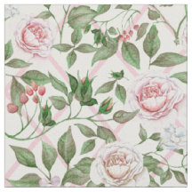 Rosa Rosen - Vintage-Aquarell-Blumen