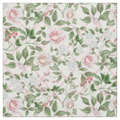 Rosa Rosen - Vintage Aquarellfärbung Stoff (Muster)