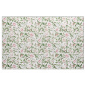 Rosa Rosen - Vintage Aquarellfärbung Stoff (Fat Quarter (45,7 x 55,9 cm))