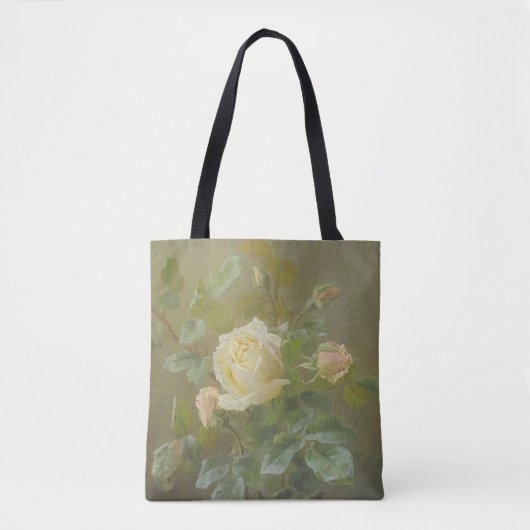 Rosa Rosen von Anthonore Christensen Tasche (Vorderseite)