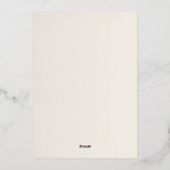 Rosa Rosen Wasserfarbe Einladungen Hochzeitsfeiern (Rückseite)