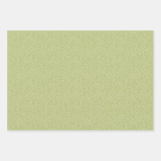 Rosa Rosen, Wasserfarben Handgestrichen Geschenkpapier Set (Vorderseite 2)