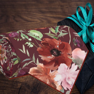 Rosa Rosen Zimt Wein Blumen Florale Halskrawatte Krawatte