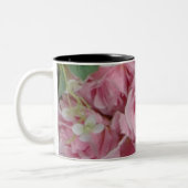 Rosa Rosen Zweifarbige Tasse (Links)
