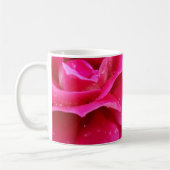 Rosa Rosenblätter Kaffeetasse (Links)
