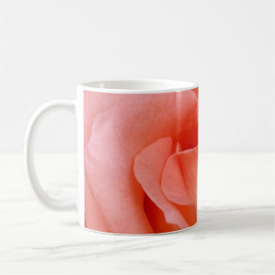 Rosa Rosenblätter Kaffeetasse
