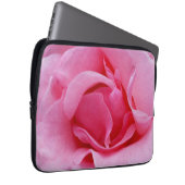 Rosa Rosenblätter Laptopschutzhülle (Vorne Rechts)