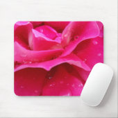 Rosa Rosenblätter Mousepad (Mit Mouse)
