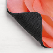 Rosa Rosenblätter Mousepad (Ecke)