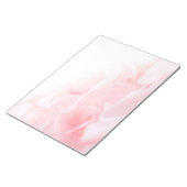 Rosa Rosenblätter - Notepad Notizblock (angewinkelt)