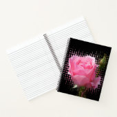 Rosa Rosenblätter Notizblock (Innenseite)