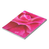 Rosa Rosenblätter Notizblock (Rotiert)