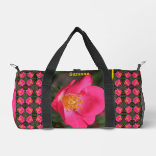 Rosa Rosenblätter Personalisiert Duffle Bag