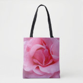 Rosa Rosenblätter Tasche (Vorderseite)