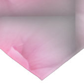 Rosa Rosenblätter Tischdecke (Schrägansicht)