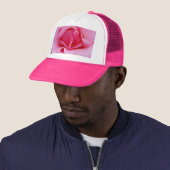 Rosa Rosenblätter Truckerkappe (Beispiel)