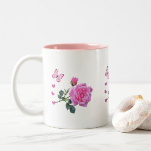 Rosa Rosenblutbarsch Tasse