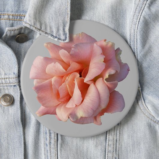 Rosa Rosenblüte Button (Beispiel)