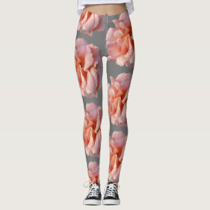 Rosa Rosenblüte Leggings