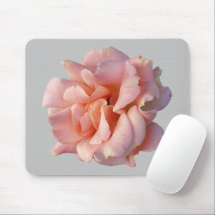 Rosa Rosenblüte Mousepad