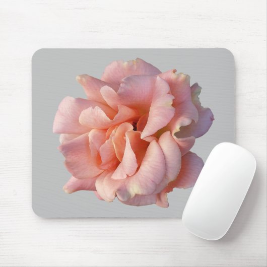 Rosa Rosenblüte Mousepad (Mit Mouse)