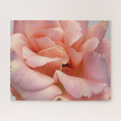 Rosa Rosenblüte Puzzle (Horizontal)