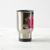 Rosa Rosenblüte Reisebecher (Mittel)
