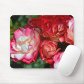 Rosa Rosenblüten Mousepad (Mit Mouse)