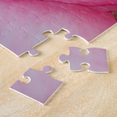 Rosa Rosenblütendesign Puzzle (Seite)