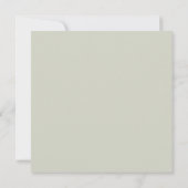 Rosa Rosenblütenhochzeit Einladung (Rückseite)