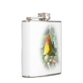 Rosa Rosenbude Flachmann (Rechts)