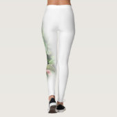 Rosa Rosenbude Leggings (Rückseite)