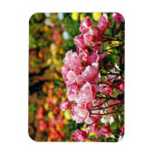 Rosa Rosendruckmagnet Magnet (Vertikal)