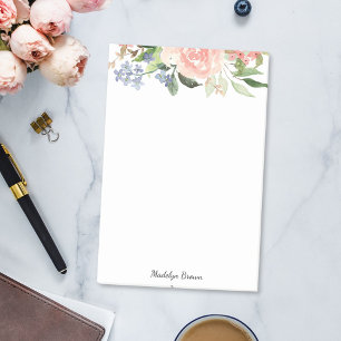 Rosa Rosenfrühling Post-it Klebezettel