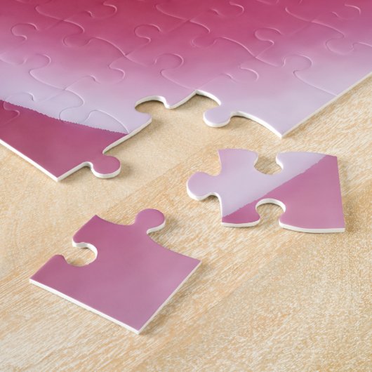 Rosa Rosenfrühlinggarten Blume Romantik Puzzle (Seite)