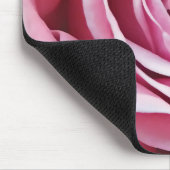Rosa Rosengarten Blume Romantische Aquarellblumen Mousepad (Ecke)