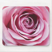 Rosa Rosengarten Blume Romantische Aquarellblumen Mousepad (Vorne)