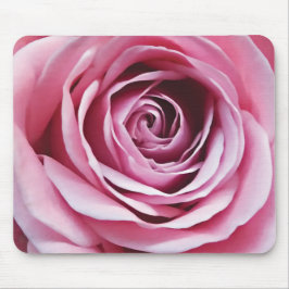 Rosa Rosengarten Blume Romantische Aquarellblumen Mousepad