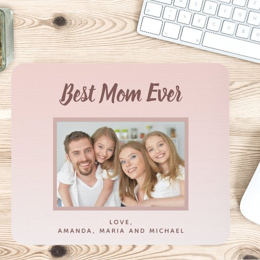 Rosa Rosengold - Foto Mousepad